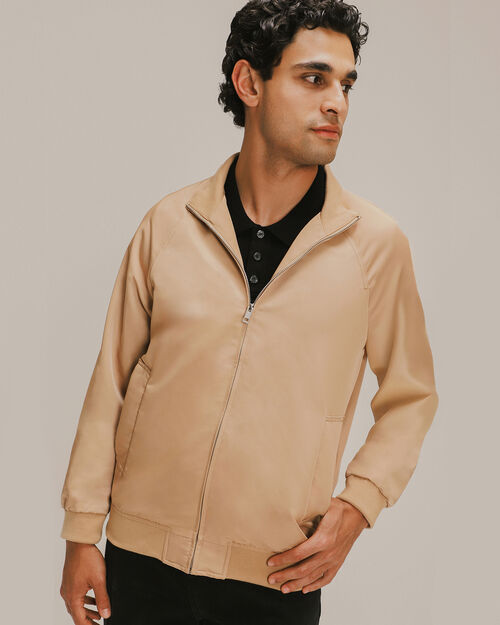 Chamarra Fit Regular Café